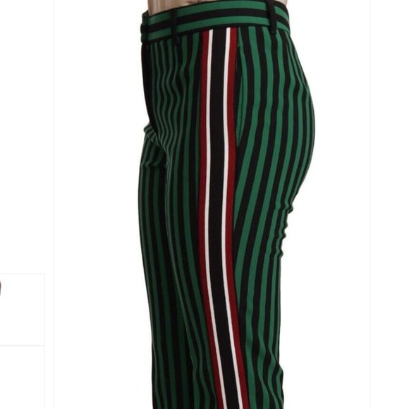 DOLCE & GABBANA AUTHENTIC D&G STRIPED TROUSERS SIZE 27 - Picture 8 of 8